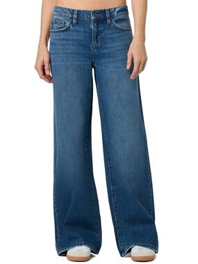 Joes Joe's Jeans Low Rise Wide Leg Tokyo Blue Denim Jeans Womens 26 NEW